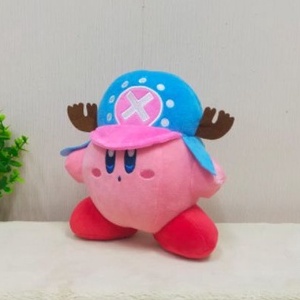 Boneka Kirby Topi Size 8&quot;/21cm/boneka kuromi/boneka cinamorol/boneka karakter/boneka anak lucu/