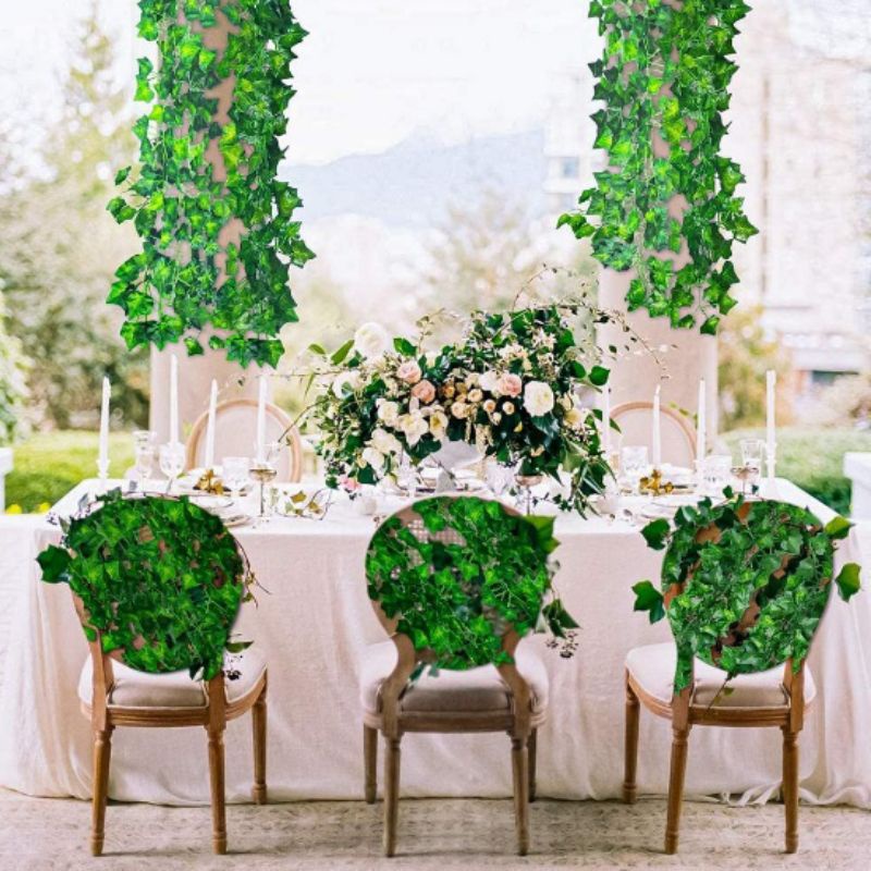 DAUN RAMBAT PALSU DAUN PLASTIK ARTIFICIAL DAUN HIAS DAUN IMITASI TANAMAN PALSU