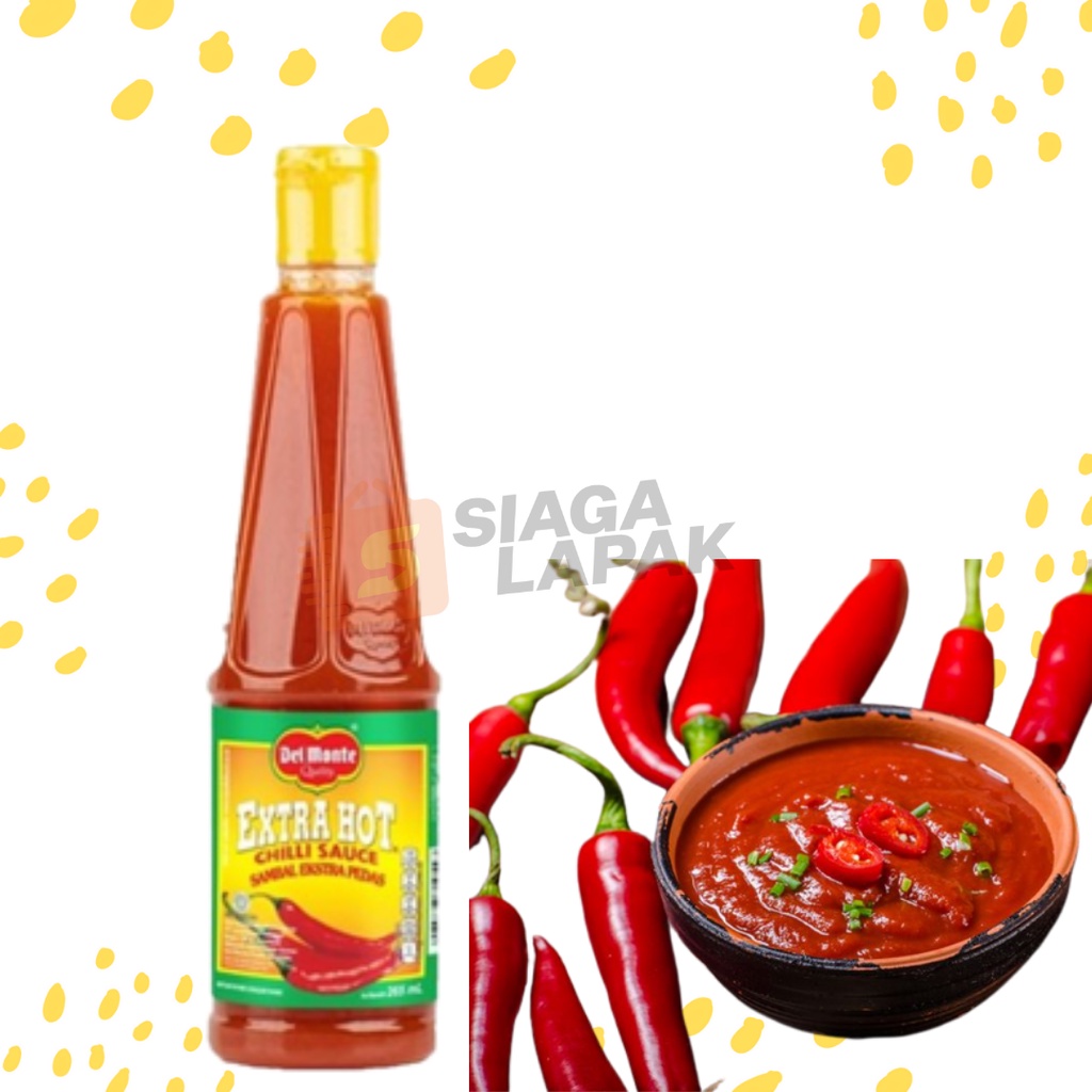 Del Monte Saus Tomat - Sambal Botol 265 ml