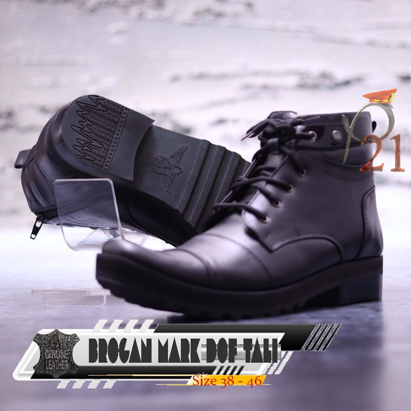 P21 BROGAN MARK DOF TALI - SEPATU PRIA