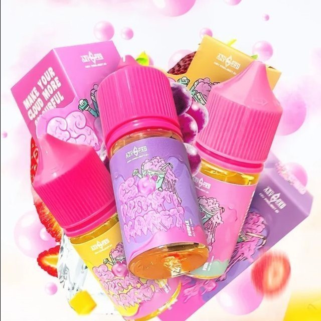 AUTHENTIC LIQUID ICE BUBBLEGUM PINK 30ML BY ASVPROJECT - PERMEN KARET ICE