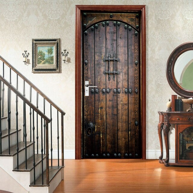 STIKER PINTU / Stiker Pintu Kamar Tidur / Stiker Pintu Kaca / Stiker Pintu Kamar / Stiker Pintu Kama