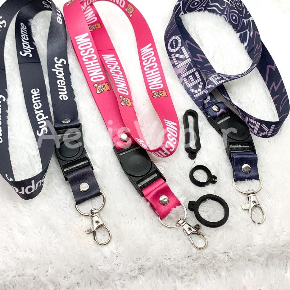 

TERMURAH LANYARD ISI 3 RING KARET ♫ 864