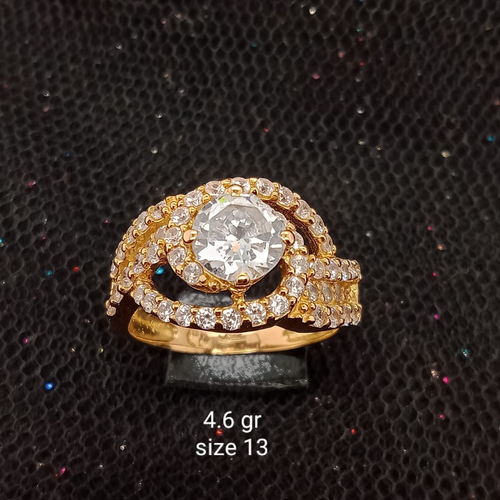 Cincin emas 17k - 4.6 gr kadar 750 - 3851