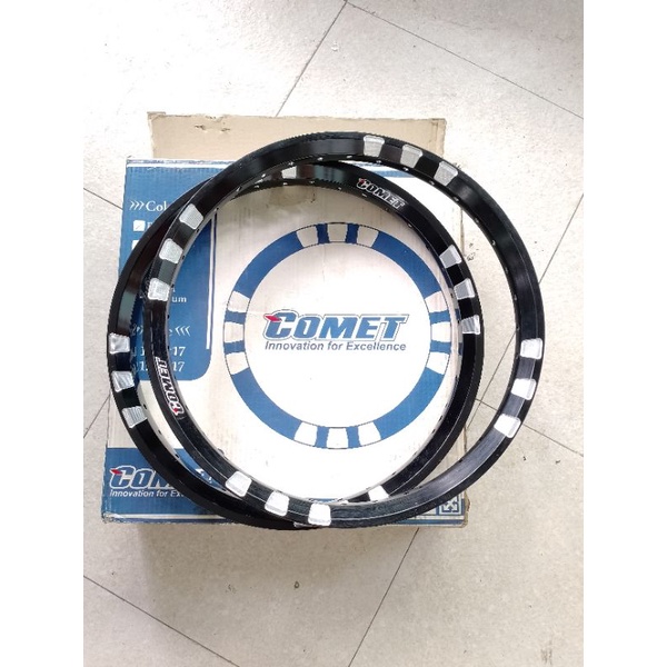 velg aluminium comet ring 17 140 160 DOT hitam