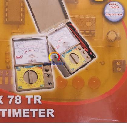 Multimeter Heles UX 78 TR / Multitester Analog Heles