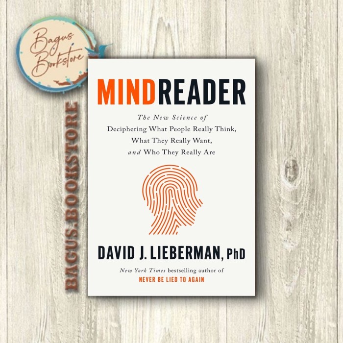 Mindreader - David J. Lieberman PhD (English)