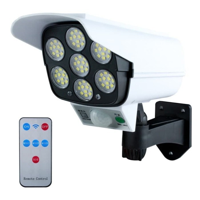 FMFIT LAMPU MODEL CCTV TENAGA SURYA DENGAN REMOTE