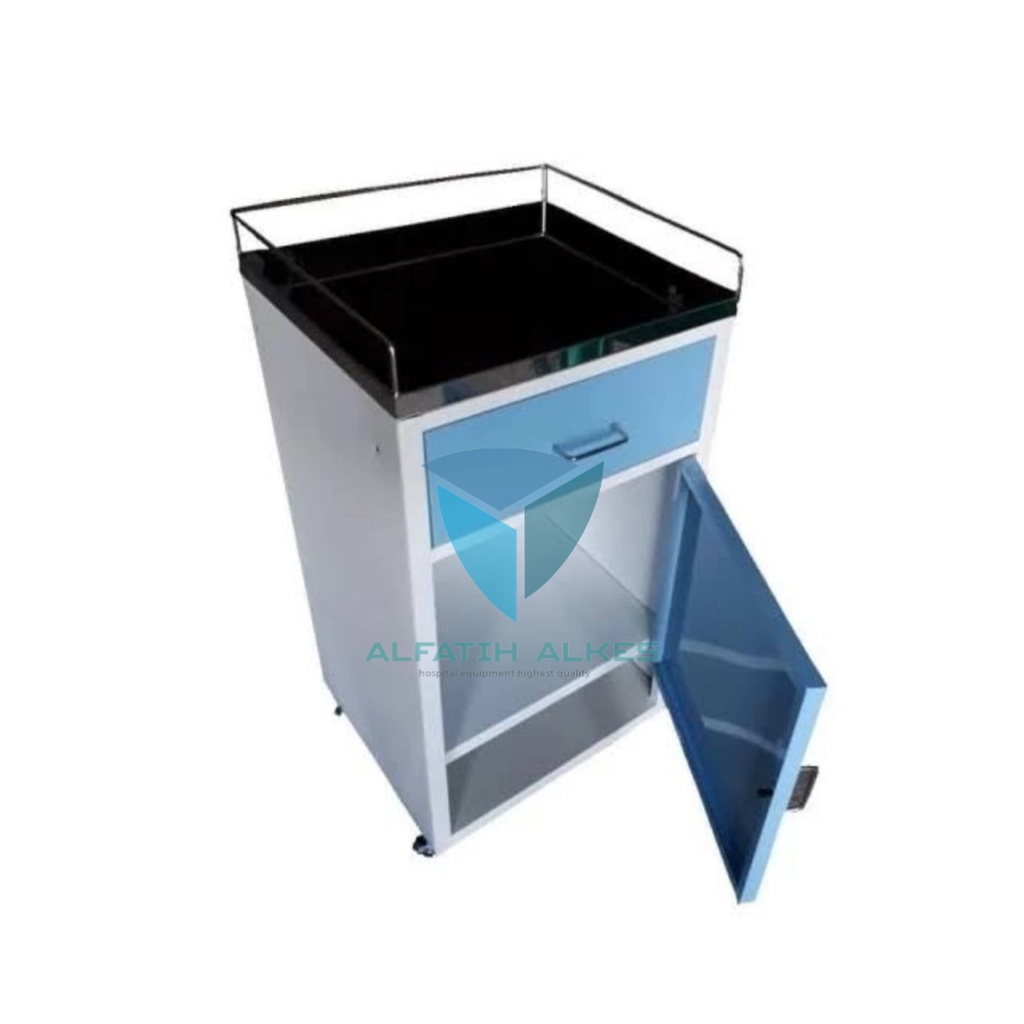 Bedside cabinet besi/lemari nakas besi