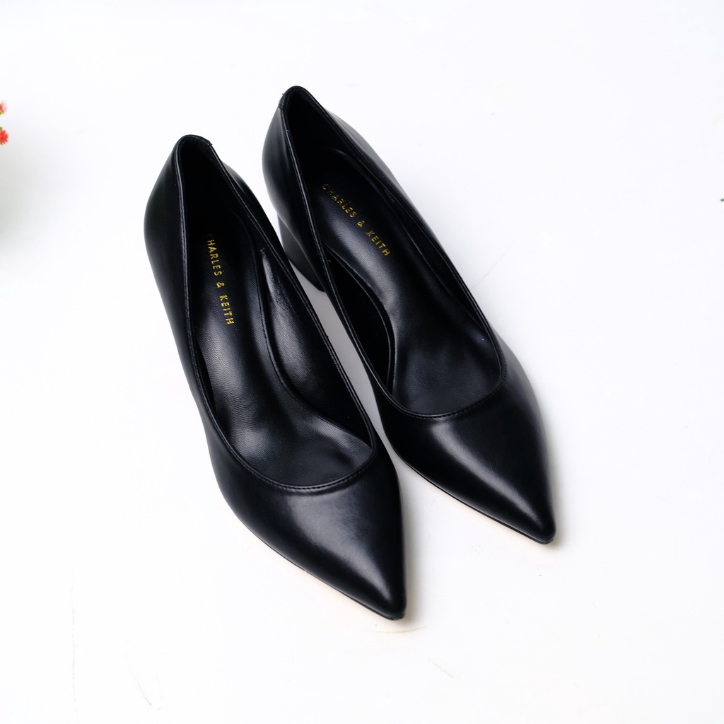 [7.7 Boombastis Sale⚡] - SEPATU KERJA WANITA IMPORT BRANDED CK CKS303 POINTED TOE PUMPS PREMIUM