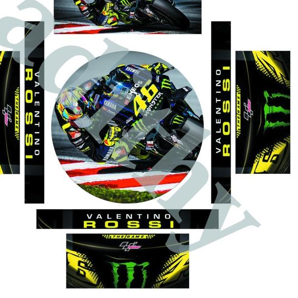 Stiker Tebok LoveBird - VR46 GP19