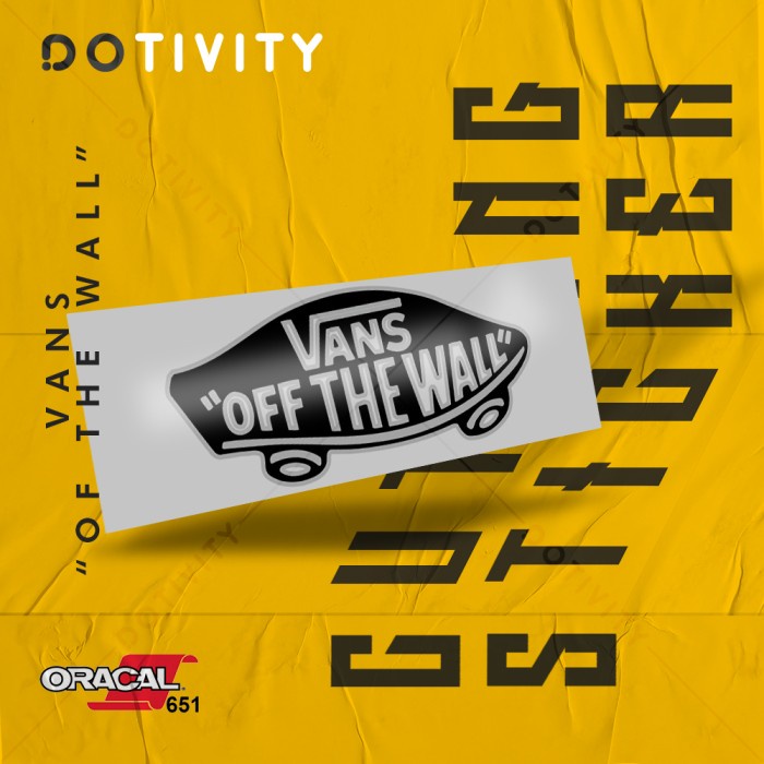 

Cutting Sticker VANS "OF THE WALL" V2