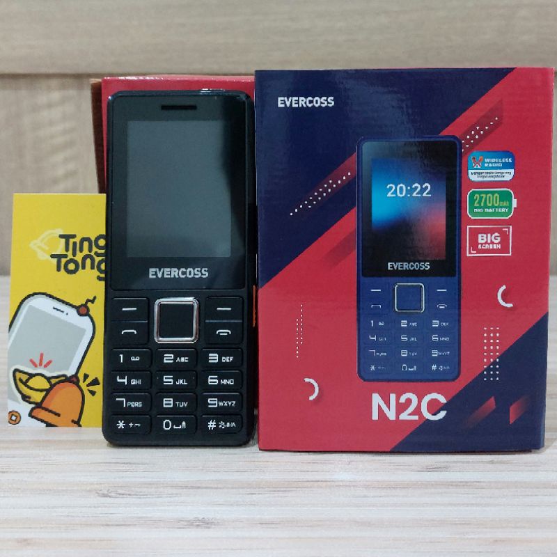 evercoss n2c candy bar dual sim garansi resmi