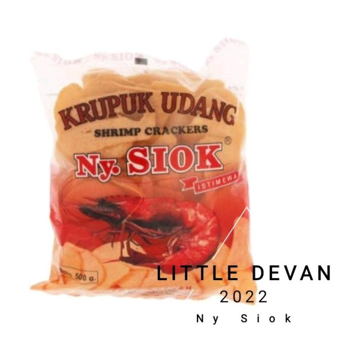 

kerupuk udang ny siok oval 500gr