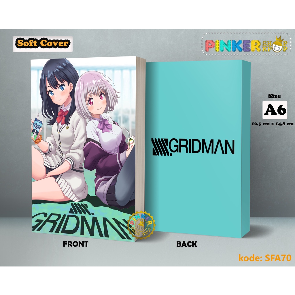 

(SFA70) Pocket Note Anime SSSS Gridman Duo Girl Softcover