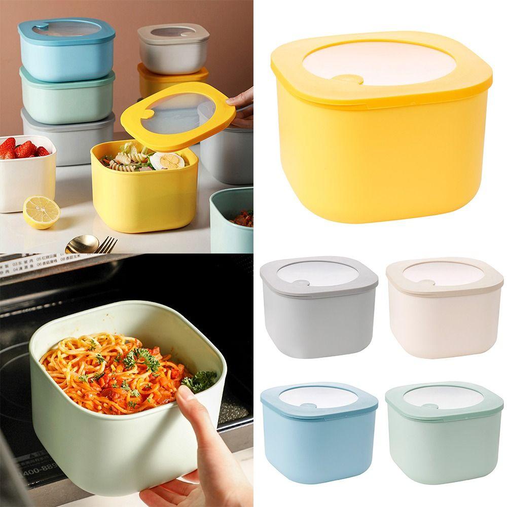 Top Lunch Box Microwavable Untuk Pelajar Pekerja Kantor Wadah Makanan Anti Bocor