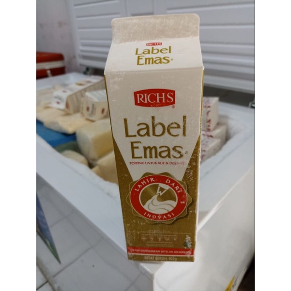 

Rich*s Gold Label Whipping Cream 907 gr