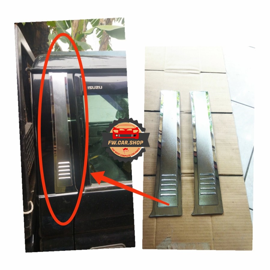 COVER PILAR DEPAN ISUZU PANTHER PICKUP TAHUN 2000