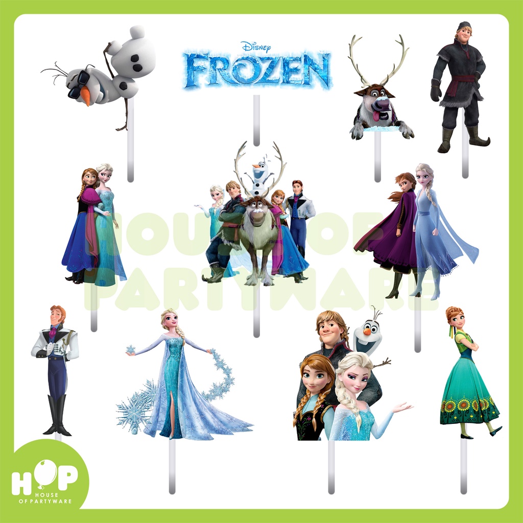 Cake Topper FROZEN ELSA / Hiasan Kue Ulang Tahun