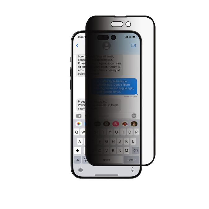 Anti Gores iPhone 14 Pro Max Plus MagEasy Vetro Privacy Tempered Glass
