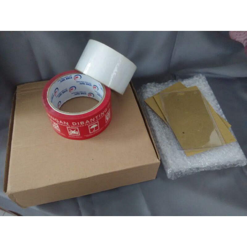 

Ekstra packing (tambahan untuk packing photo card)