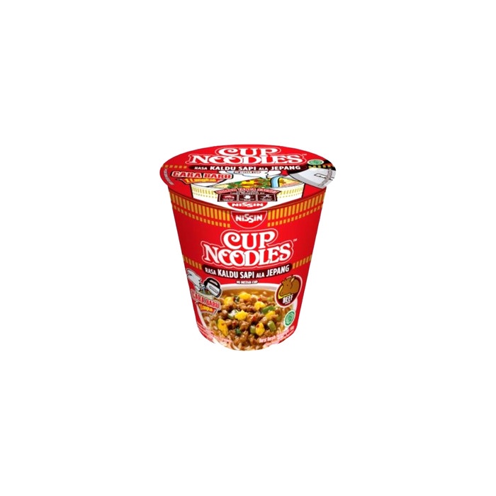 

Nissin Cup Noodles Japanese Style Beef 66GR