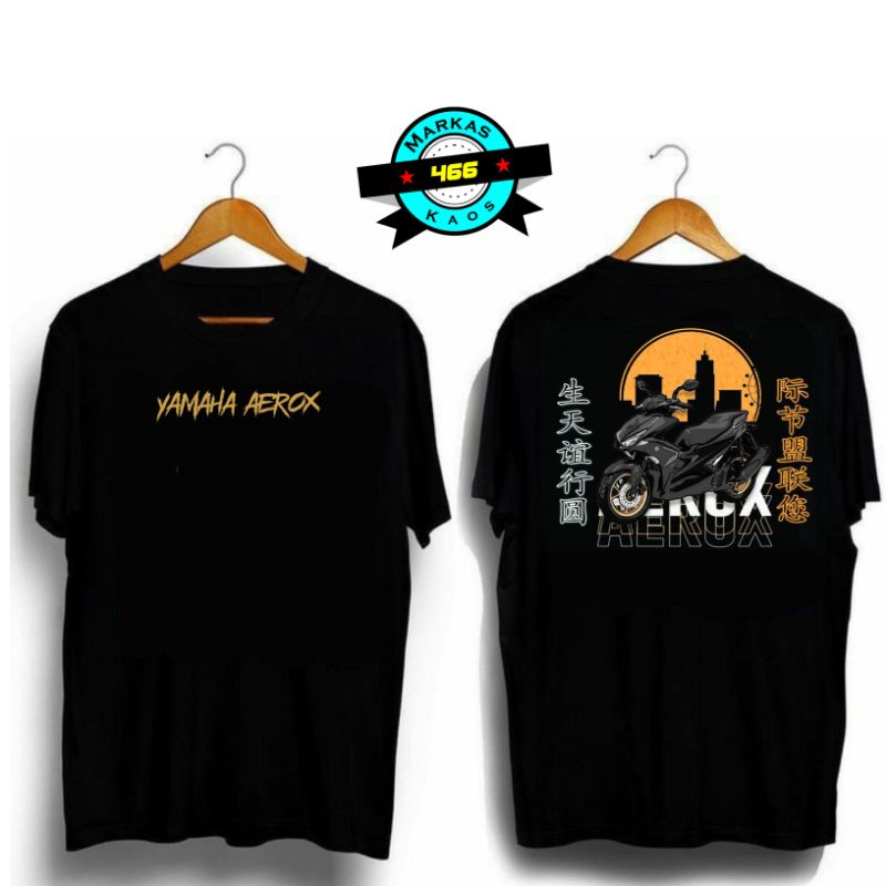 Kaos Team Yamaha Aerox | Kaos AEROX | Kaos Komunitas Motor AEROX | MarkasKaos466