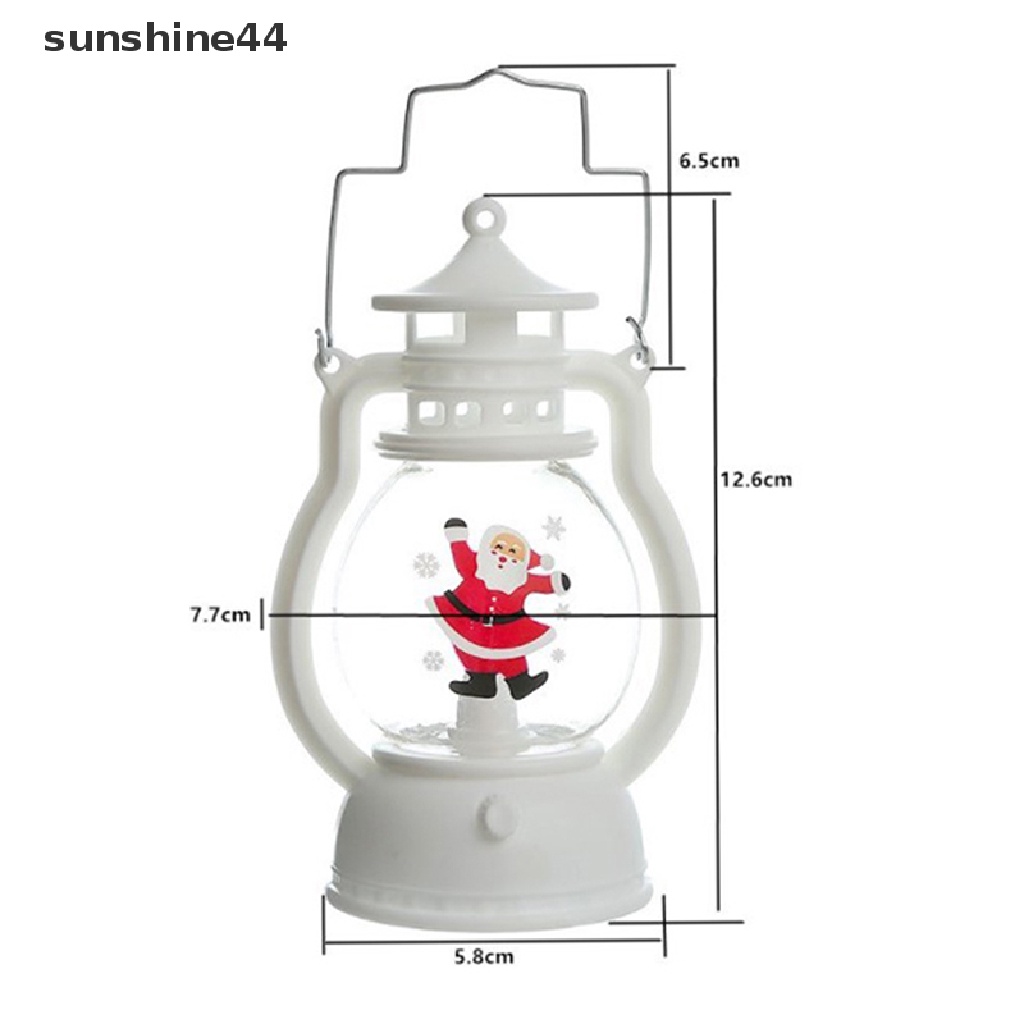 Sunshine Lampu Lentera LED Mini Untuk Dekorasi Natal / Tahun Baru