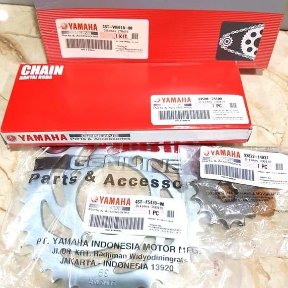 Jual Gearset Gir Set Chainkit Gear Gir Set Rantai F Zr Force F Zr T Ori Shopee Indonesia