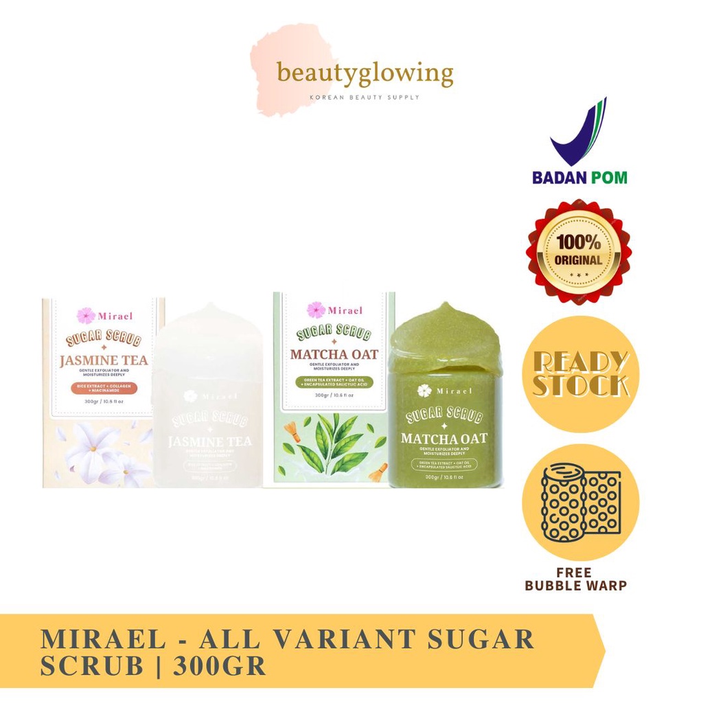 MIRAEL ALL VARIANT SUGAR SCRUB 300GR