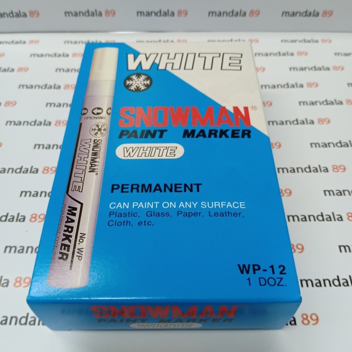 

SPIDOL SNOWMAN WHITE PAINT WP-12
