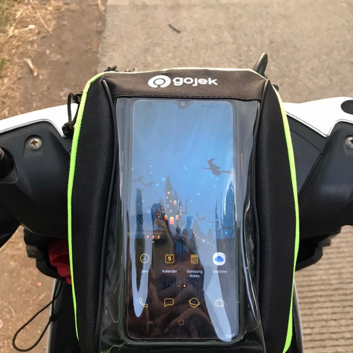 Rain Cover Tas Holder Hp Motor Gojek, Tas Holder Hp Motor ,Tas Waterproof Hp Ojol