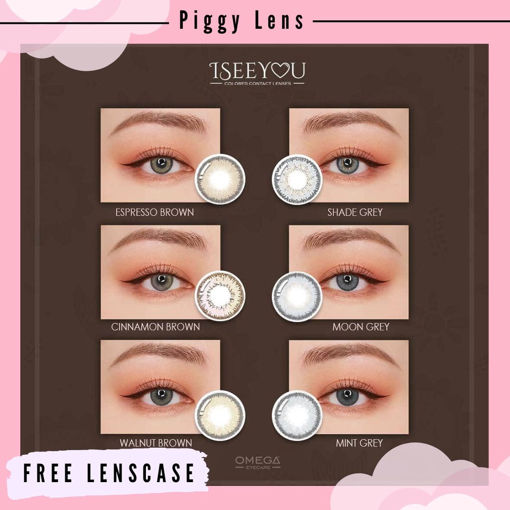 SOFTLENS I SEE YOU BY OMEGA MINUS 0.50 SD 2.00 + FREE LENSCASE