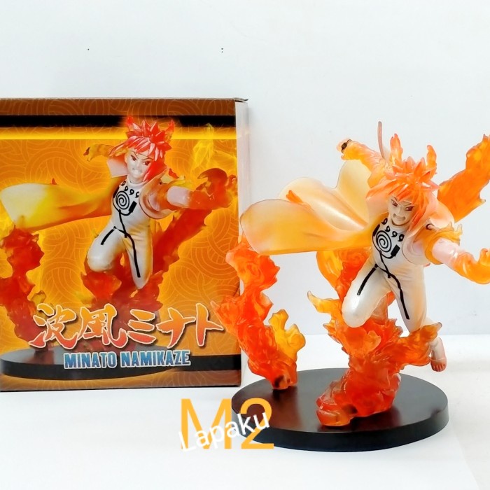 Action Figure Anime Naruto-Minato Namikaze Kurama