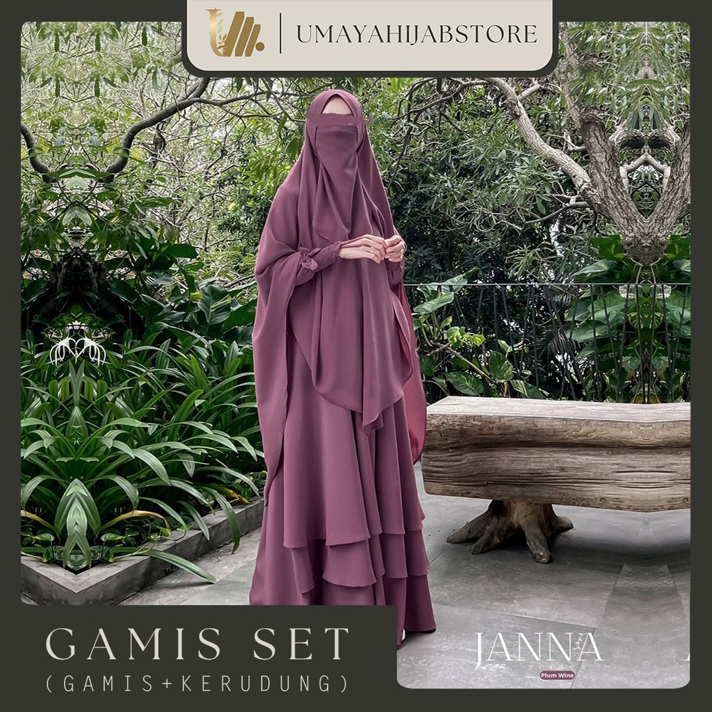UMY - JANNA SERIES by MAHIRA INDONESIA |  set gamis mom | set gamis kids
