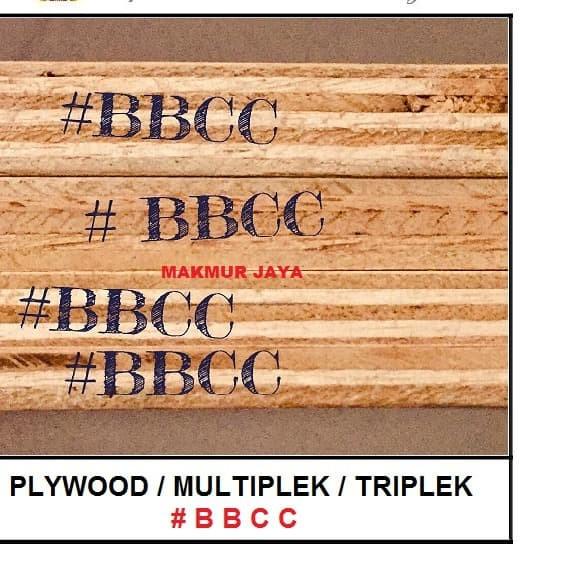 Triplek / Plywood / Multiplek BBCC 9mm