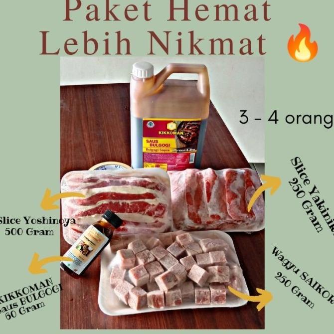 Paket grill dan shabu