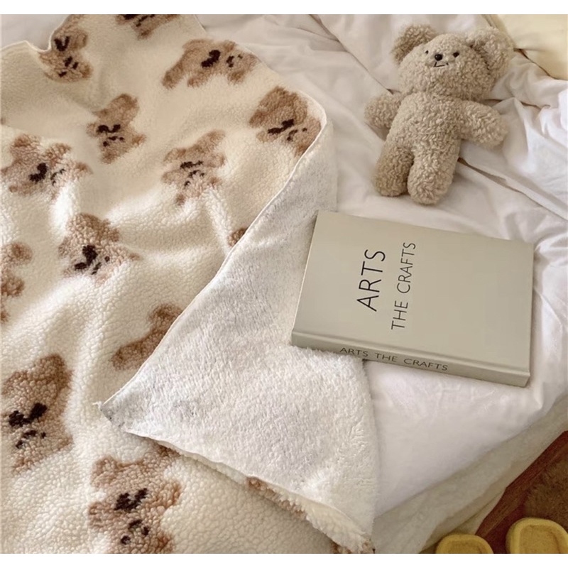 SELIMUT TEDDY BEAR IMPORT / SELIMUT KOREA EUNWOO / SELIMUT TIDUR MOTIF LUCU / SELIMUT HIGH QUALITY / SELIMUT BAHAN BULU LEMBUT DAN HALUS / SELIMUT BAYI / BEDONG BAYI / EUNWOO PREMIUM BLANKET / SELIMUT GAMBAR BERUANG LUCU