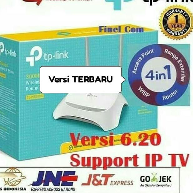 TPLINK TL WR840N Router 300Mbps AP Repeater Extender WISP