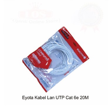 Cable lan eyota 20 meter cat 6 6e utp gigabit - Kabel internet rj45 20m cat6e cat6 1000Mbps