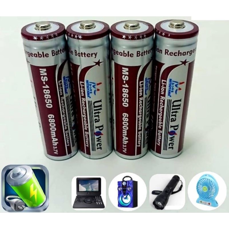BATERAI LITHIUM MITSUYAMA MS-18650 MS-18650