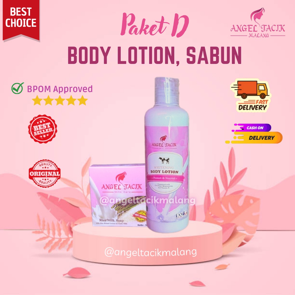PAKET SABUN HANDBODY PEMUTIH BY ANGEL TACIK SKINCARE