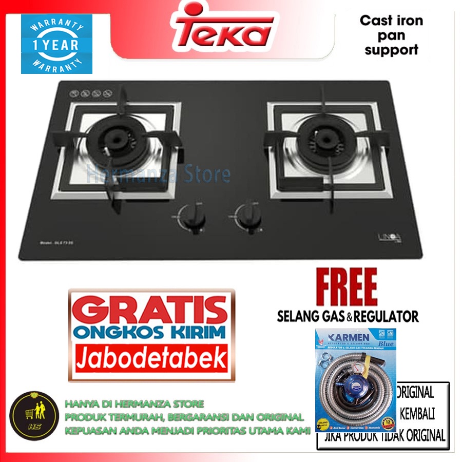 Jual Kompor Gas Tanam Tungku Teka Linea Hob Gls G G