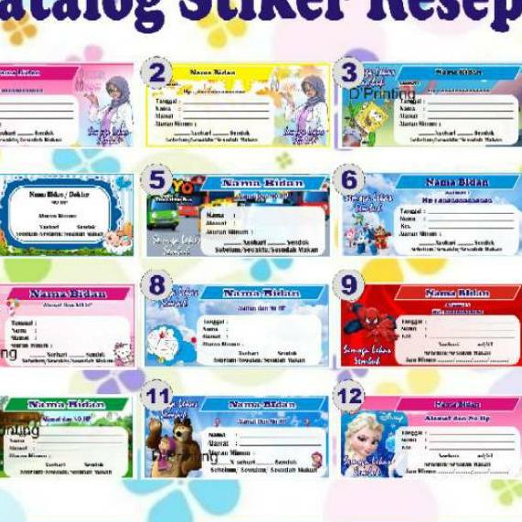 

RESTOCK Stiker label sirup. Berbahan stiker HVS. Tinta anti luntur ❆ 883