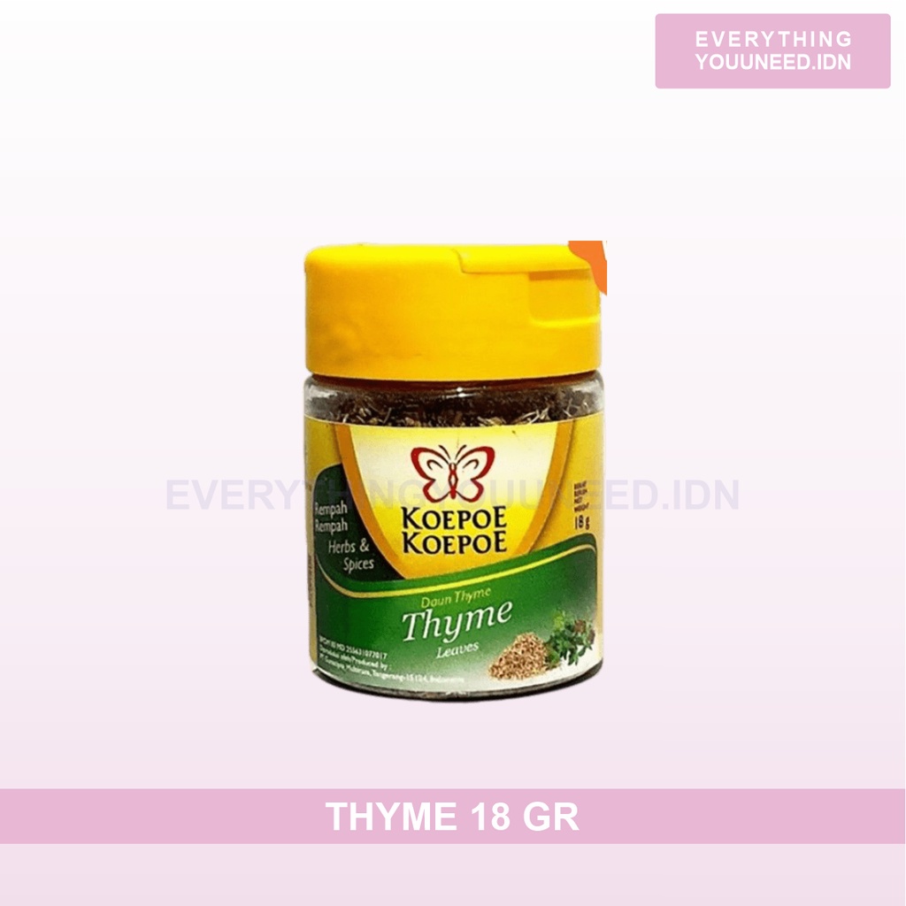 

Thyme 18 Gr Koepoe Koepoe