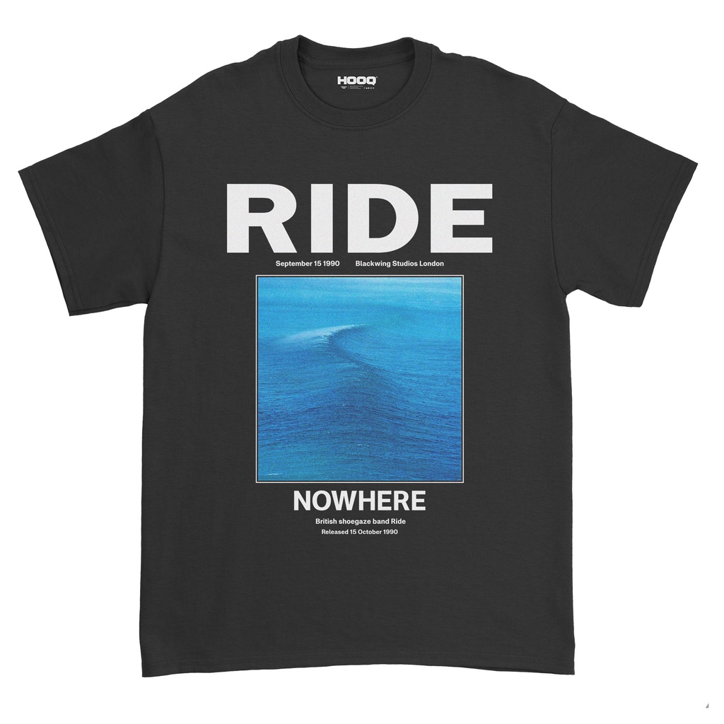 KAOS BAND RIDE - MUSIC MERCH / KAOS MUSIK RIDE / UNISEX / COD / T-SHIRT BAND