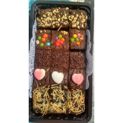 

Fudgy brownies