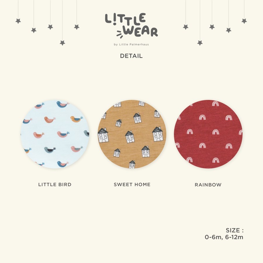 Little Palmerhaus - Little Wear Short Sleeve 12.0 (Setelan Bayi)