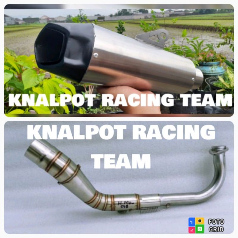 Knalpot Racing Nmax 155 aerox pcx vario150 Fullsystem