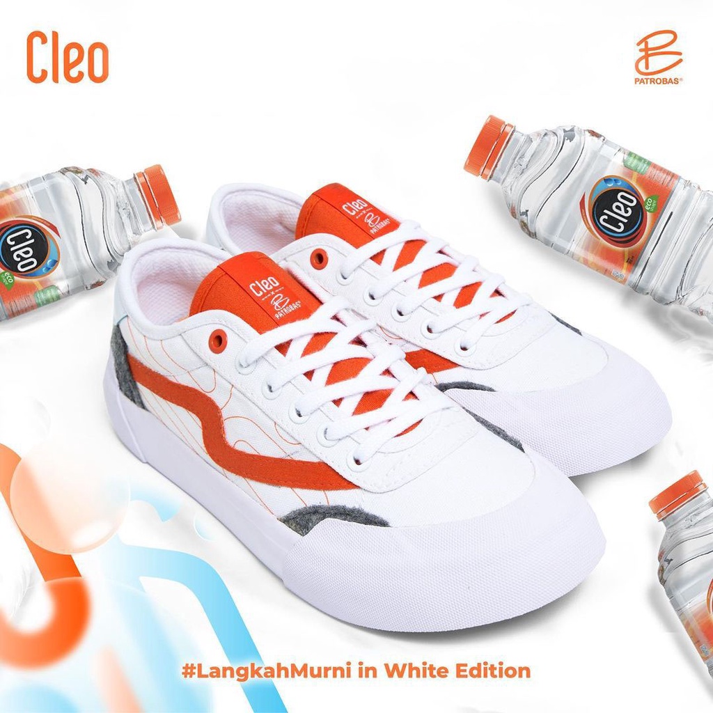 Patrobas x Cleo Low White Original Limited Edition
